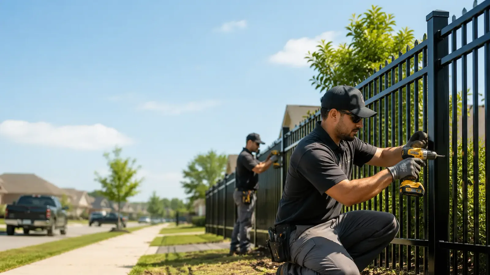 Metal Fence Installation in Tribune, KS